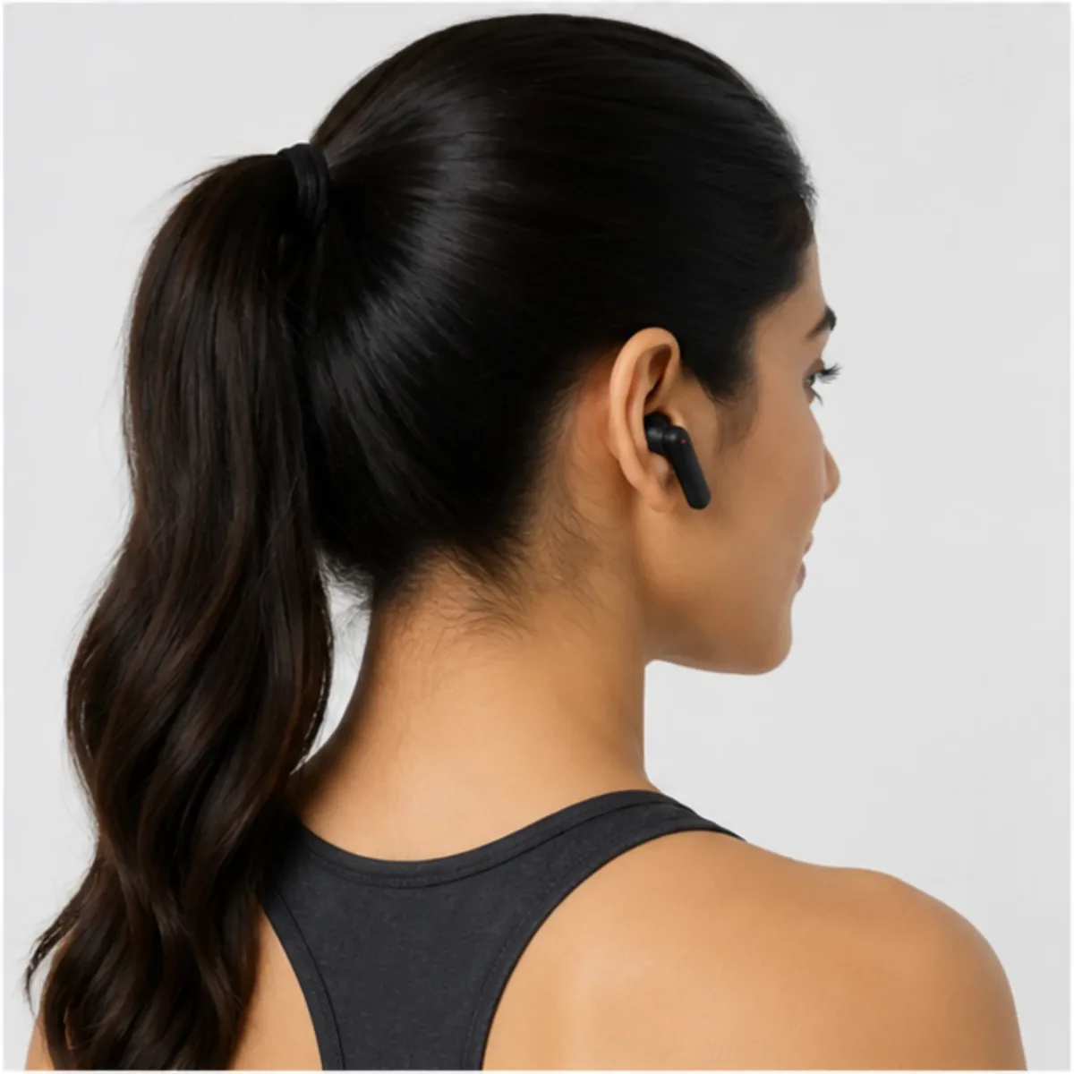 Premium Wireless Bluetooth Earbuds with Charging Case – Black