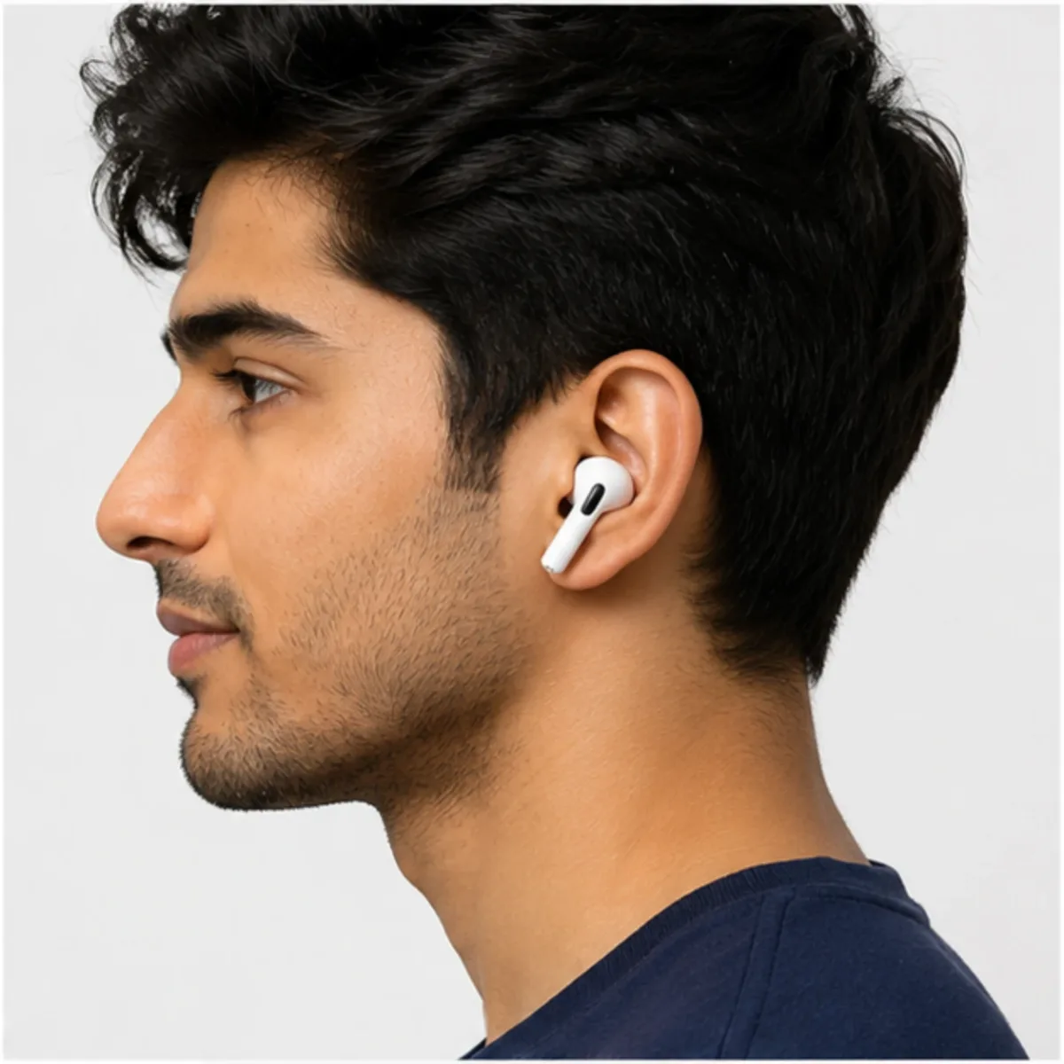 Premium True Wireless Bluetooth Earbuds with Charging Case – White